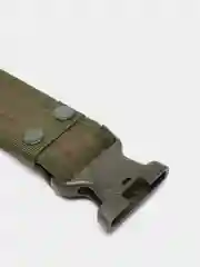 Оливковый ремень широкий тактический, на фастексе