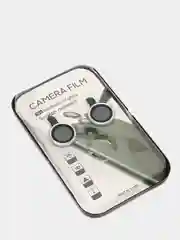 Серебряный защитное стекло для объектива камеры на iPhone 11, 12, 13