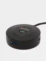 USB 3.0 HUB разветвитель на 4 USB порта с удлинителем 30 см