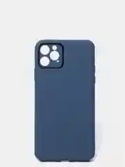 Синий чехол усиленный с полосой для iPhone 11 Pro Max, силиконовый