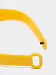 Желтый ремешок для Xiaomi Mi Band 3 и 4