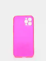 Фуксия яркий силиконовый чехол iPhone XR, 11, 12 Mini, 12 Pro, 12 Pro Max
