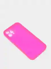 Фуксия яркий силиконовый чехол iPhone XR, 11, 12 Mini, 12 Pro, 12 Pro Max