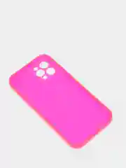 Фуксия яркий силиконовый чехол iPhone XR, 11, 12 Mini, 12 Pro, 12 Pro Max