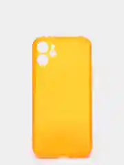 Оранжевый яркий силиконовый чехол iPhone XR, 11, 12 Mini, 12 Pro, 12 Pro Max