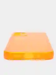 Оранжевый яркий силиконовый чехол iPhone XR, 11, 12 Mini, 12 Pro, 12 Pro Max