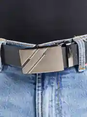 Белый ремень мужской