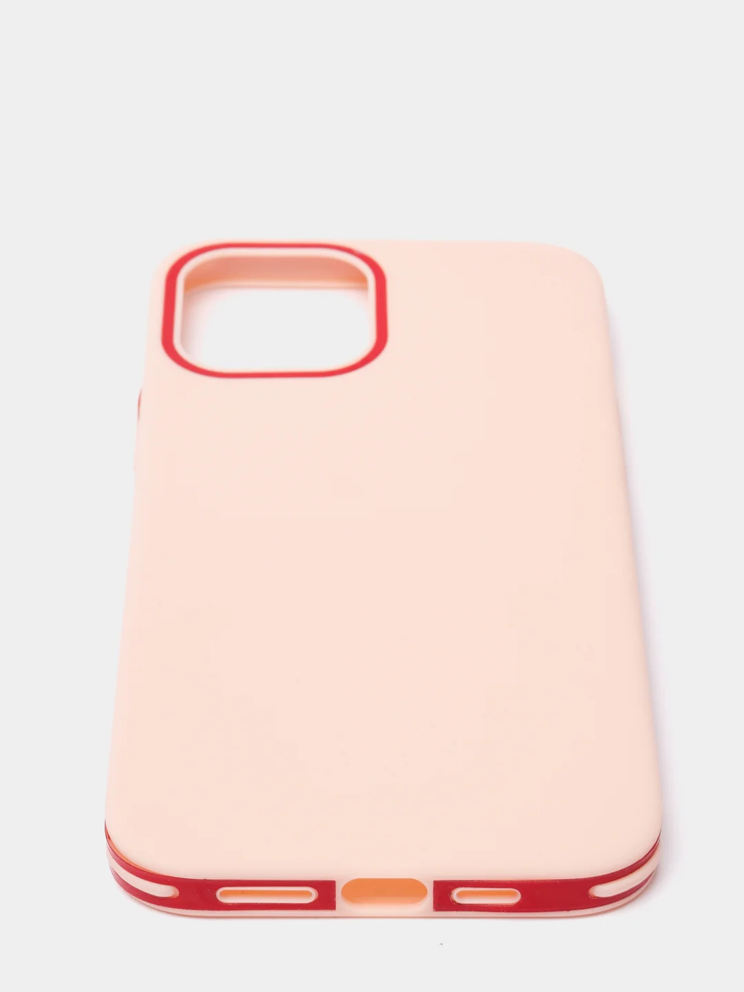 Розовый чехол iPhone 12 Pro Max усиленный