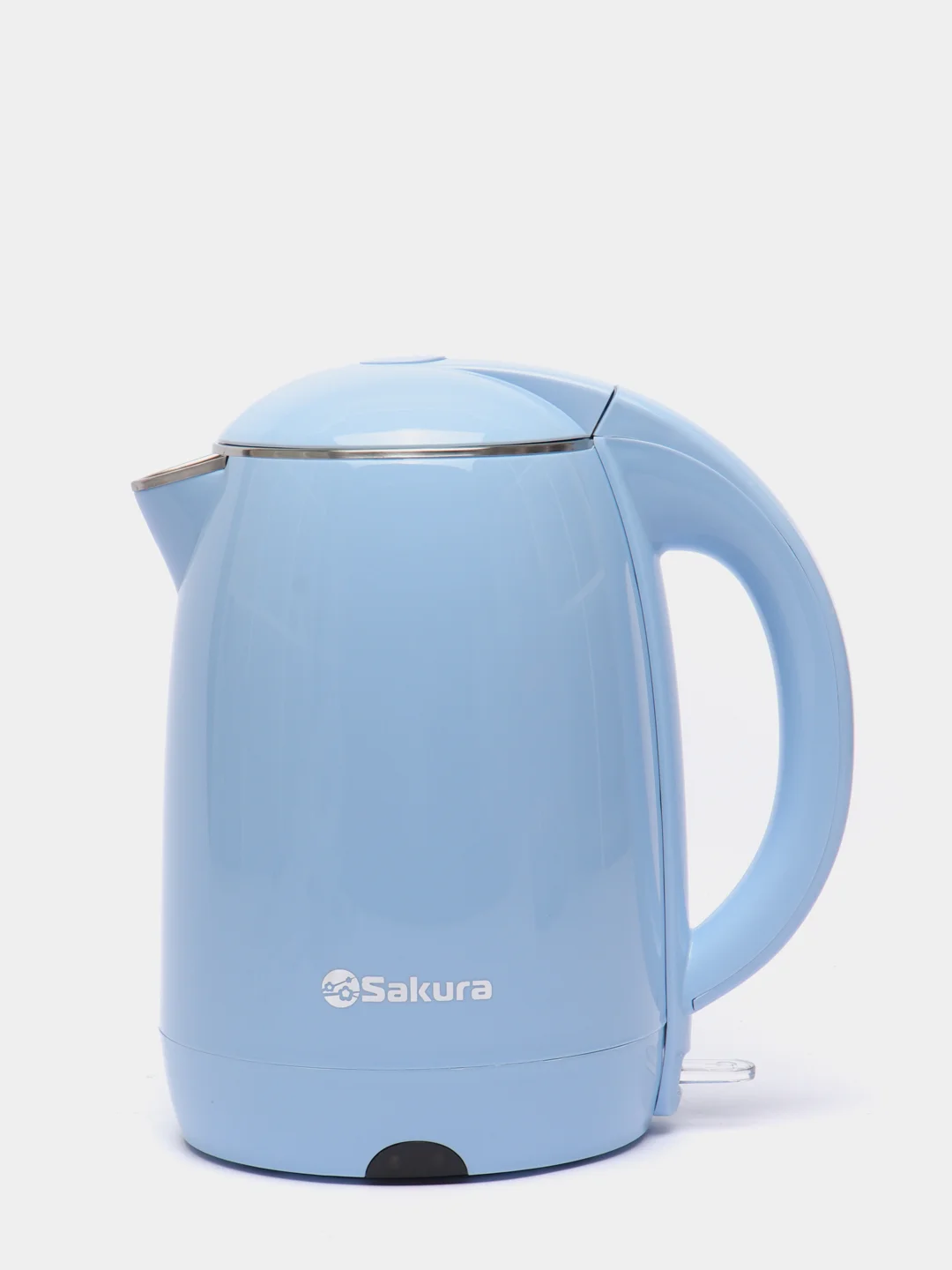 Лазурный чайник электрический Sakura SA-2157BL, с двухслойным корпусом, 1,8 л