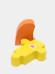 Зеленый деревянный пазл / 3D Пазл / Головоломка / Монтессори / Динозавры / Животные / Транспорт