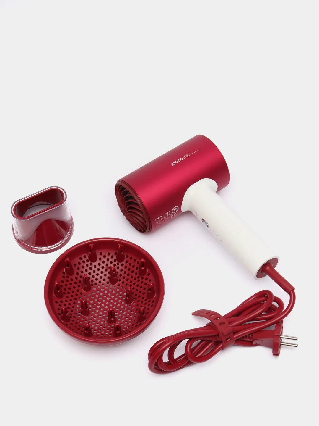 Красный фен для волос SOOCAS H5 Red Красный (EAC, RU-версия)