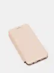 Золотой чехол-книжка Samsung Galaxy A40 (Самсунг Галакси А40)