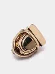 Застёжка для сумки, 3 х 2 см, цвет золотой