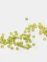 Лесной зеленый бисер крупный, цвет лесной зеленый, 30 г