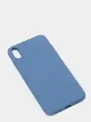 Темно-синий чехол для Apple iPhone XS Max силиконовый
