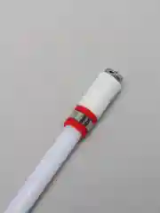 Красный трюковая ручка для Pen spinninga светящаяся
