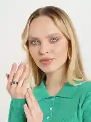 Синий кольцо стим-панк унисекс