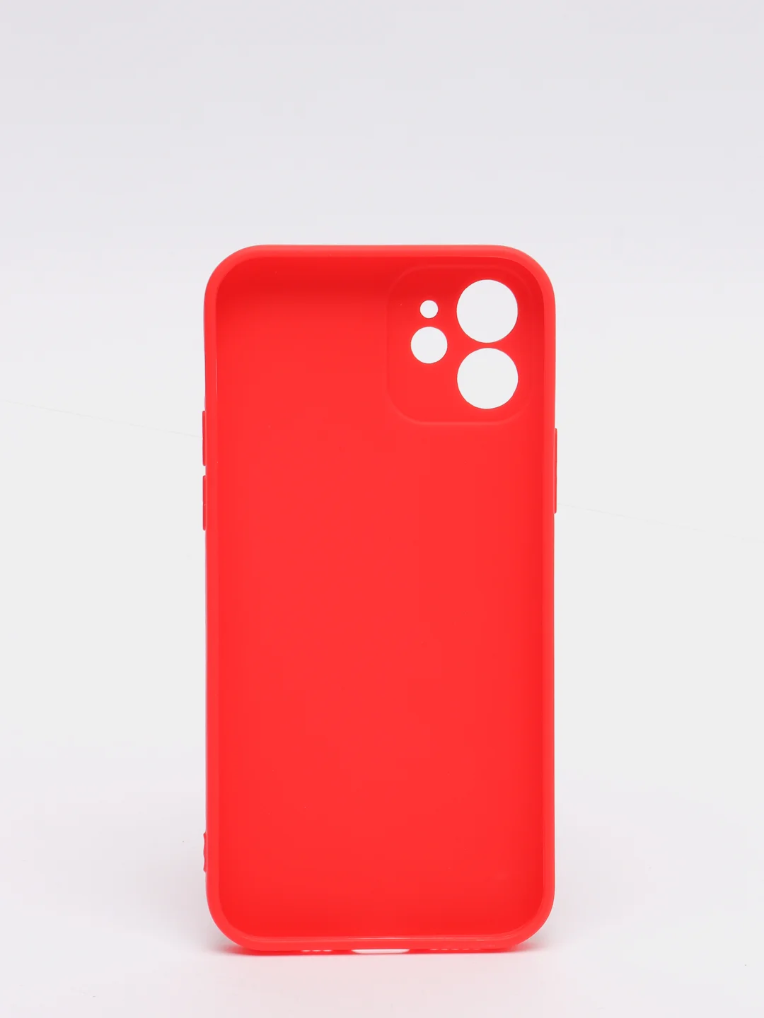 Красный чехол для iPhone 11, 13, 13 Pro, 13 Pro Max, 12, 12 Pro, 12 Pro Max, силикон