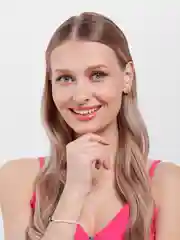 Синий браслет белая  нить с буквой Инициал, Handmade