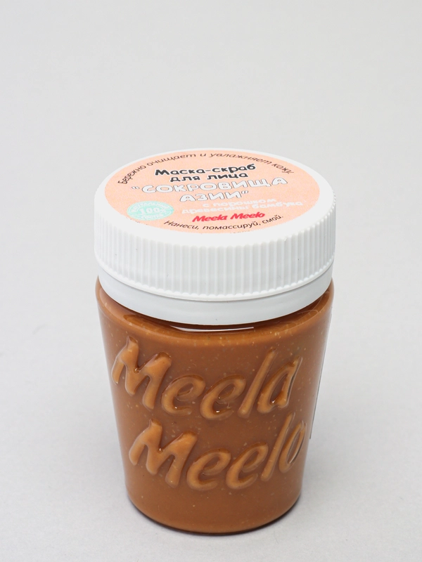 Маска скраб для лица Meela Meelo, 3 вида