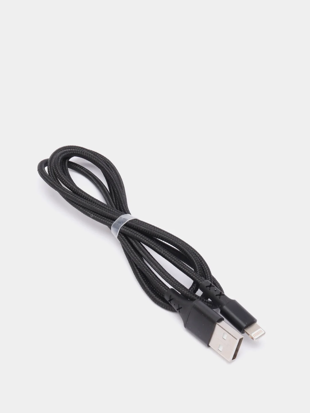 Черный кабель зарядный Borofone BX20 (1m, Micro-USB/Type-C/Lightning) для Android и Apple iPhone