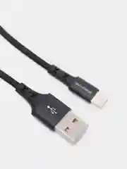 Черный кабель зарядный Borofone BX20 (1m, Micro-USB/Type-C/Lightning) для Android и Apple iPhone