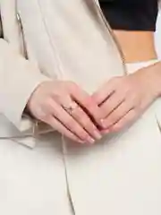 Кольцо Винтажное перекрестное