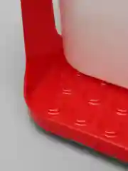 Красный подставка для моющих средств