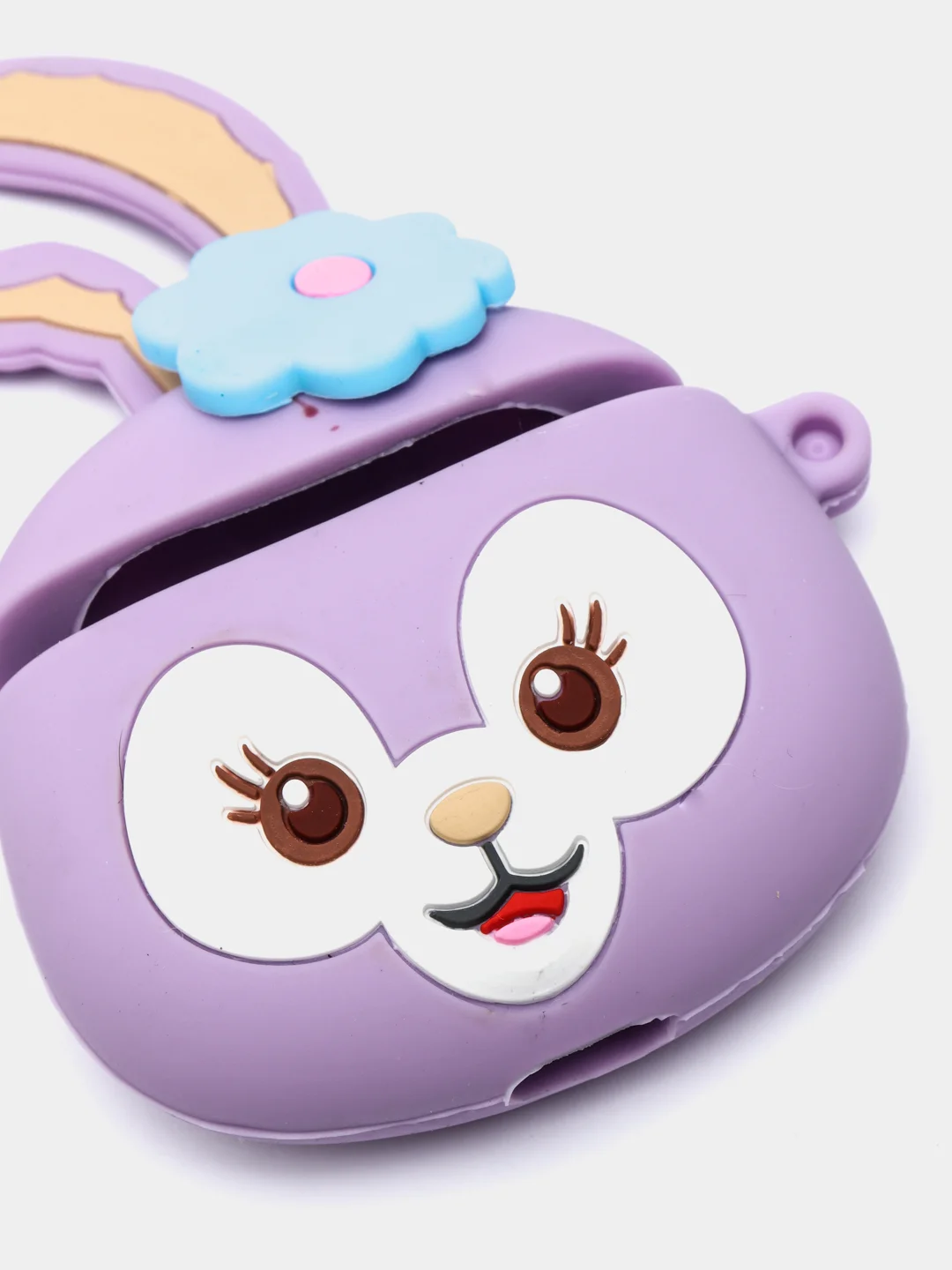 Пудровый силиконовый чехол для Apple AirPods 1 / 2