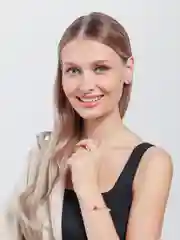 Красный браслет Красное сердце с подвеской