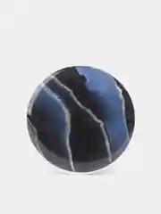 Синий попсокет Popsocket, акрил подставка держатель телефона наушников Яркие краски золото волны