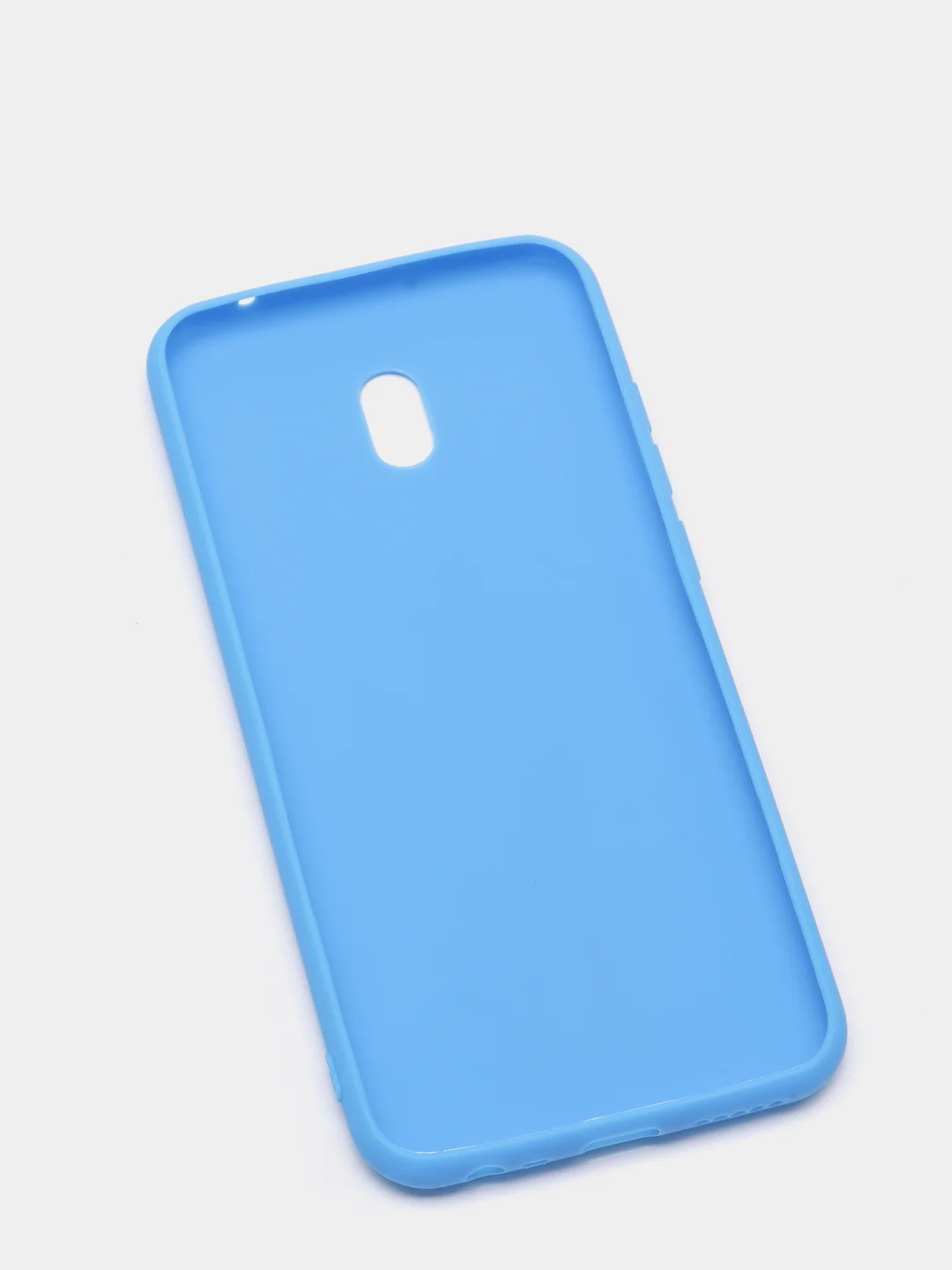 Голубой чехол силиконовый на Xiaomi mi 8 lite, S2, A2 / mi 6x, mi a2 lite/ note 6 pro, poco f1