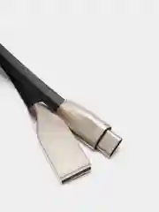 Черный кабель для зарядки Apple iPhone, iPad, iPod Lightning USB, 1 м, Android Type-C