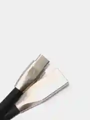 Черный кабель для зарядки Apple iPhone, iPad, iPod Lightning USB, 1 м, Android Type-C