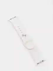 Аметистовый ремешок силиконовый с рисунком для Apple Watch
