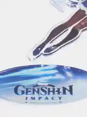 Аметистовый акриловая 2д фигурка по игре "Геншин импакт / Genshin Impact"