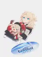 Кремовый акриловая 2д фигурка по игре "Геншин импакт / Genshin Impact"