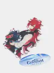 Багровый акриловая 2д фигурка по игре "Геншин импакт / Genshin Impact"