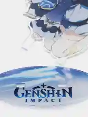 Синий акриловая 2д фигурка по игре "Геншин импакт / Genshin Impact"