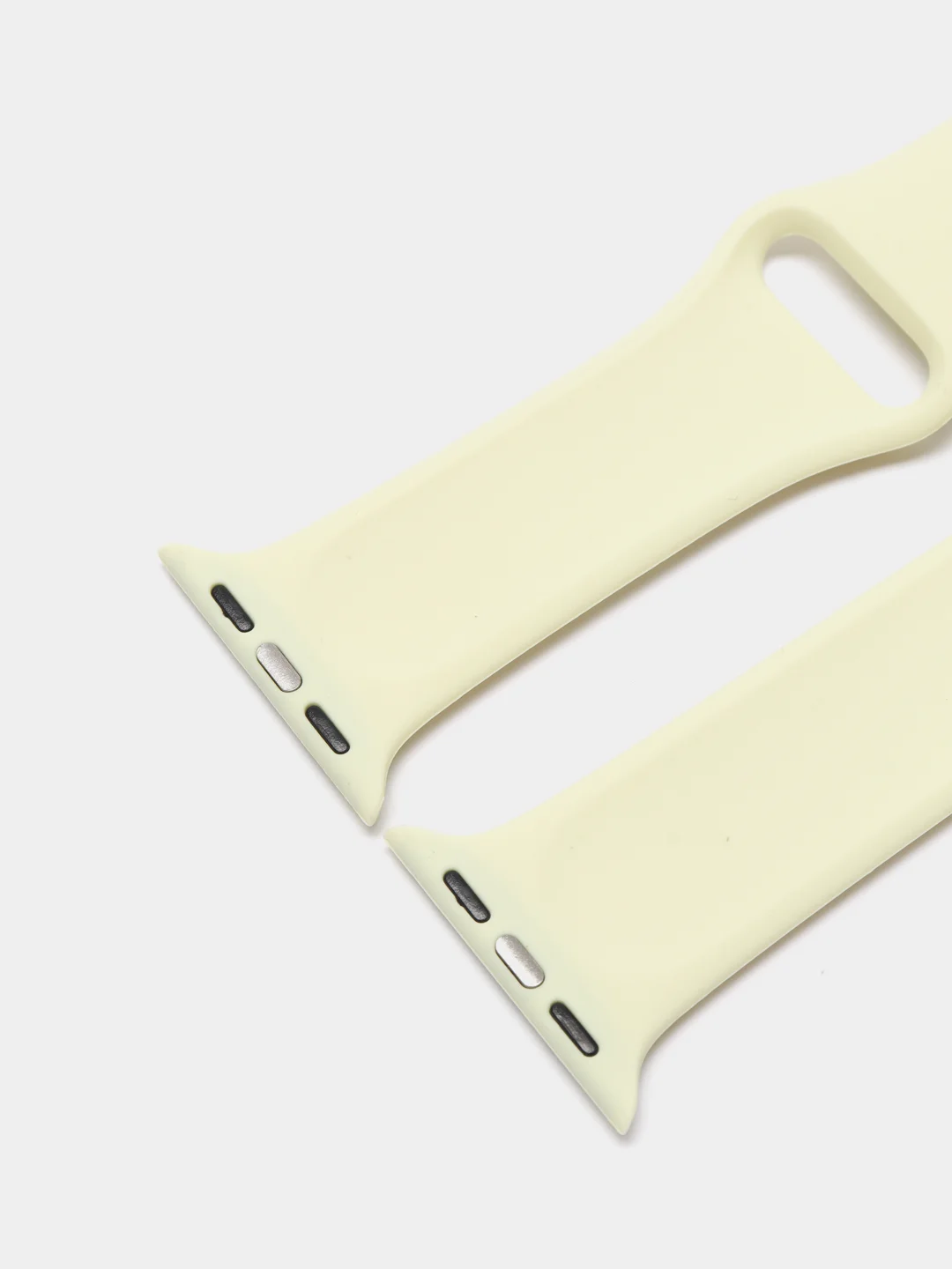 Лимонный силиконовый ремешок для Apple Watch 3, 4, 5, 6, 7, SE на 38/40