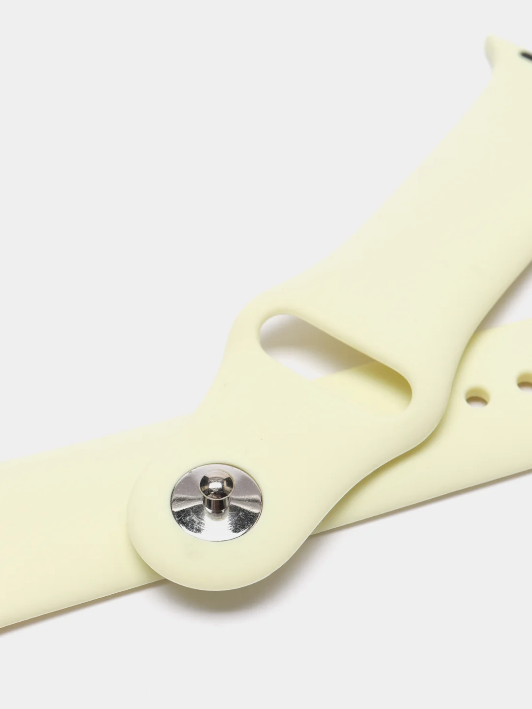 Лимонный силиконовый ремешок для Apple Watch 3, 4, 5, 6, 7, SE на 38/40