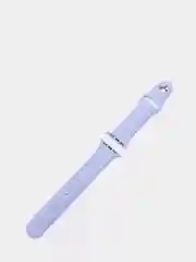 Лавандовый силиконовый ремешок для Apple Watch 3, 4, 5, 6, 7, SE на 38/40