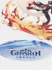 Рыжий акриловая 2д фигурка по игре "Геншин импакт / Genshin Impact"
