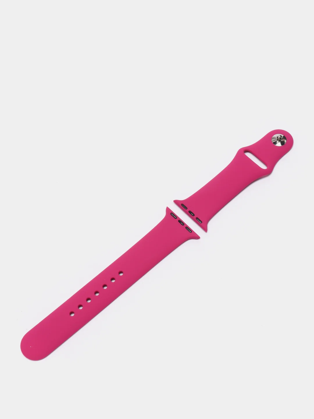 Тёмно-бордовый силиконовый ремешок для Apple Watch 3, 4, 5, 6, 7, SE на 38/40