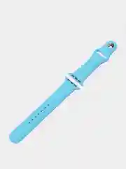 Лазурный силиконовый ремешок для Apple Watch 3, 4, 5, 6, 7, SE на 38/40