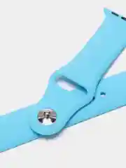 Лазурный силиконовый ремешок для Apple Watch 3, 4, 5, 6, 7, SE на 38/40