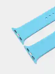 Лазурный силиконовый ремешок для Apple Watch 3, 4, 5, 6, 7, SE на 38/40