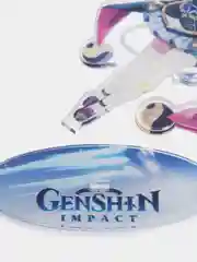 Ледяной акриловая 2д фигурка по игре "Геншин импакт / Genshin Impact"