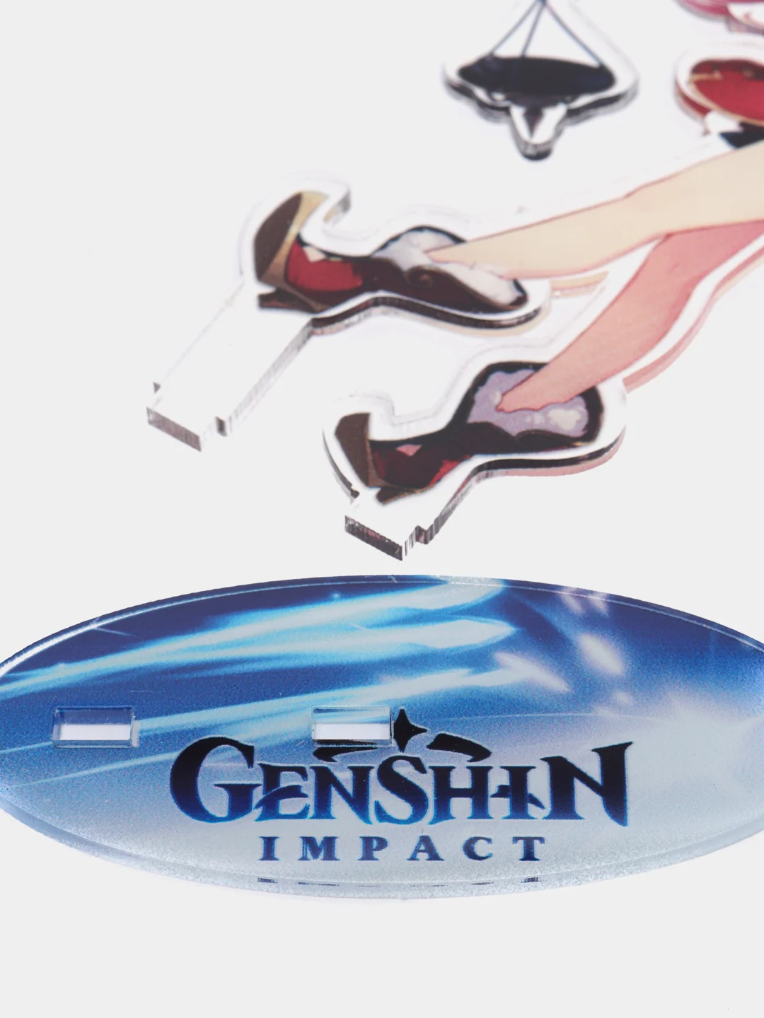 Пастельно-коралловый акриловая 2д фигурка по игре "Геншин импакт / Genshin Impact"