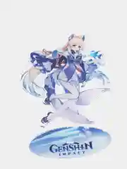 Лавандовый акриловая 2д фигурка по игре "Геншин импакт / Genshin Impact"